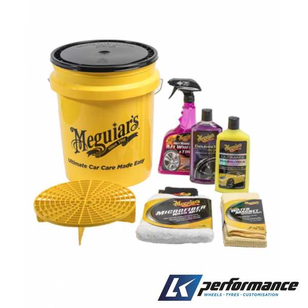 Meguiars Bucket Wash & Wheel Kit - LK Performance